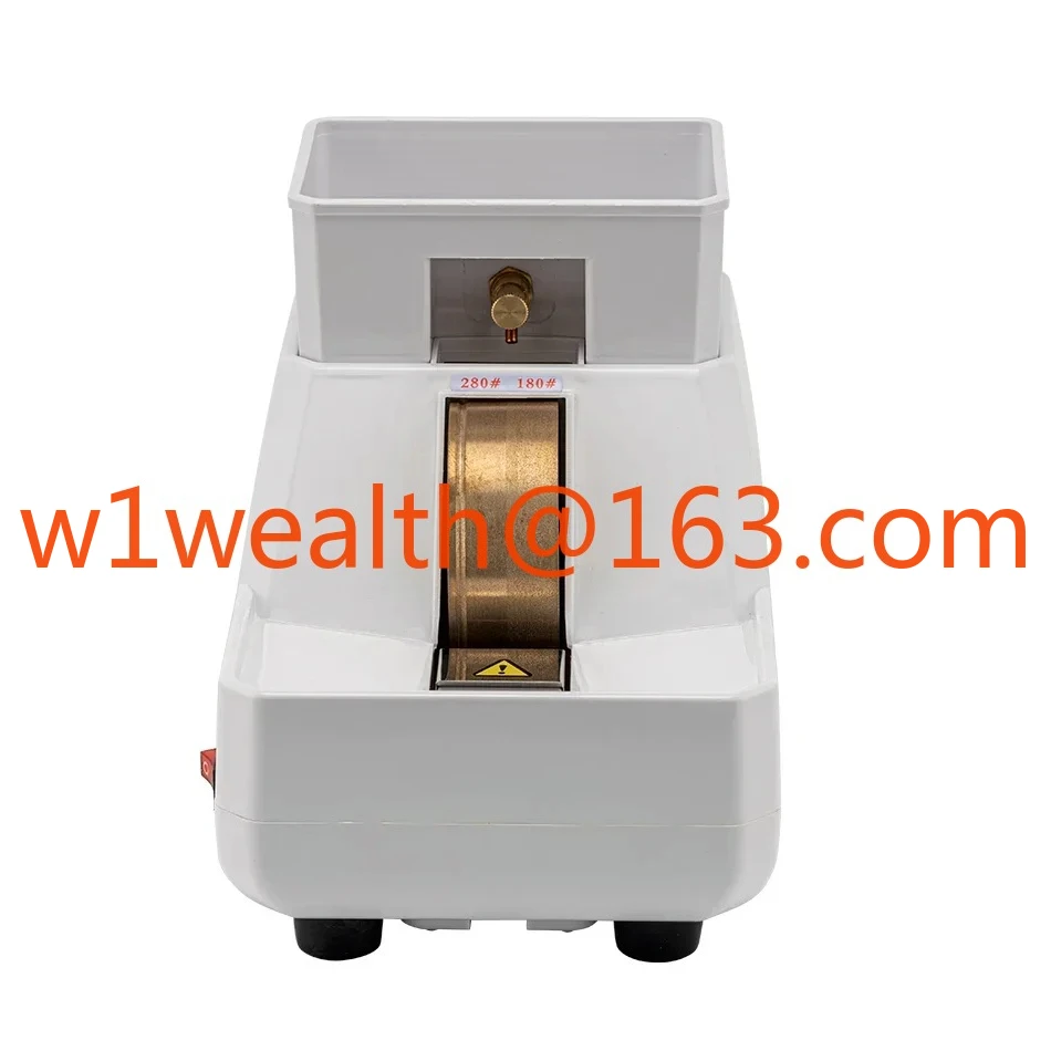 LY-5E 35WV manual lens edger with 35wv rough & fine & V shape grinding wheel double holder