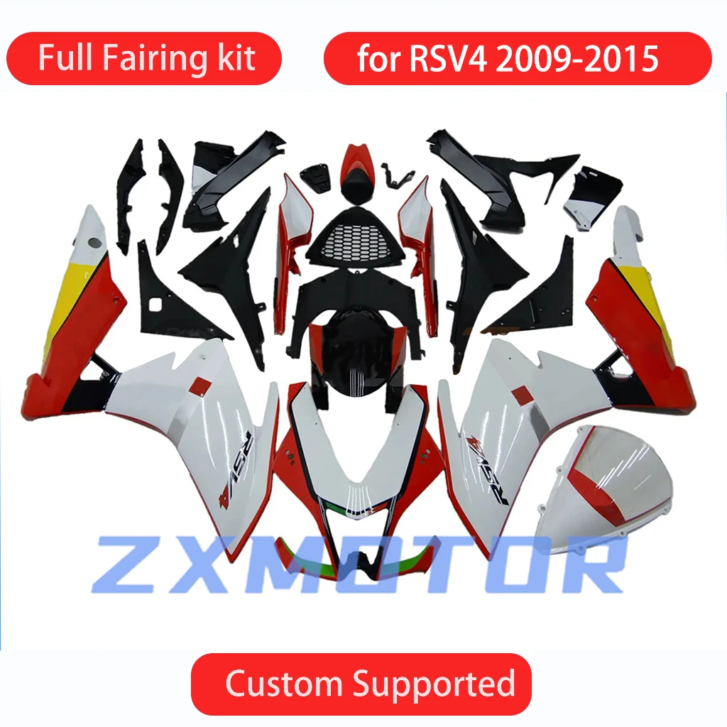 

Durable ABS Fairings RSV4 1000 2009 2010 2011 2012 2013 2014 2015 2016 Motorcycle Injection Fairing Kit for Aprilia RS1000 09-16