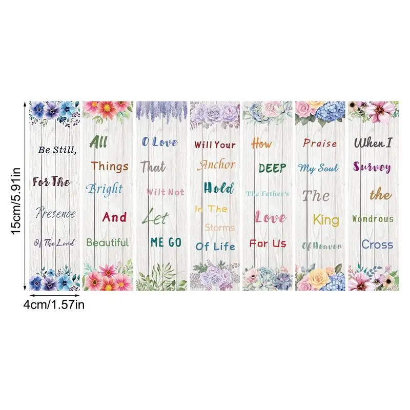 Bible Verse Bookmarks Page Markers Bible Bookmark 30X Inspirational Bookmarks Christian Bookmarks Bible Book Markers For School