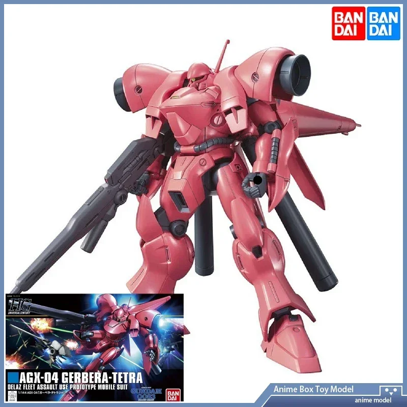 

Gundam Bandai HGUC 1/144 159 0083 AGX 04 Action Assembly Model Mech Original Product