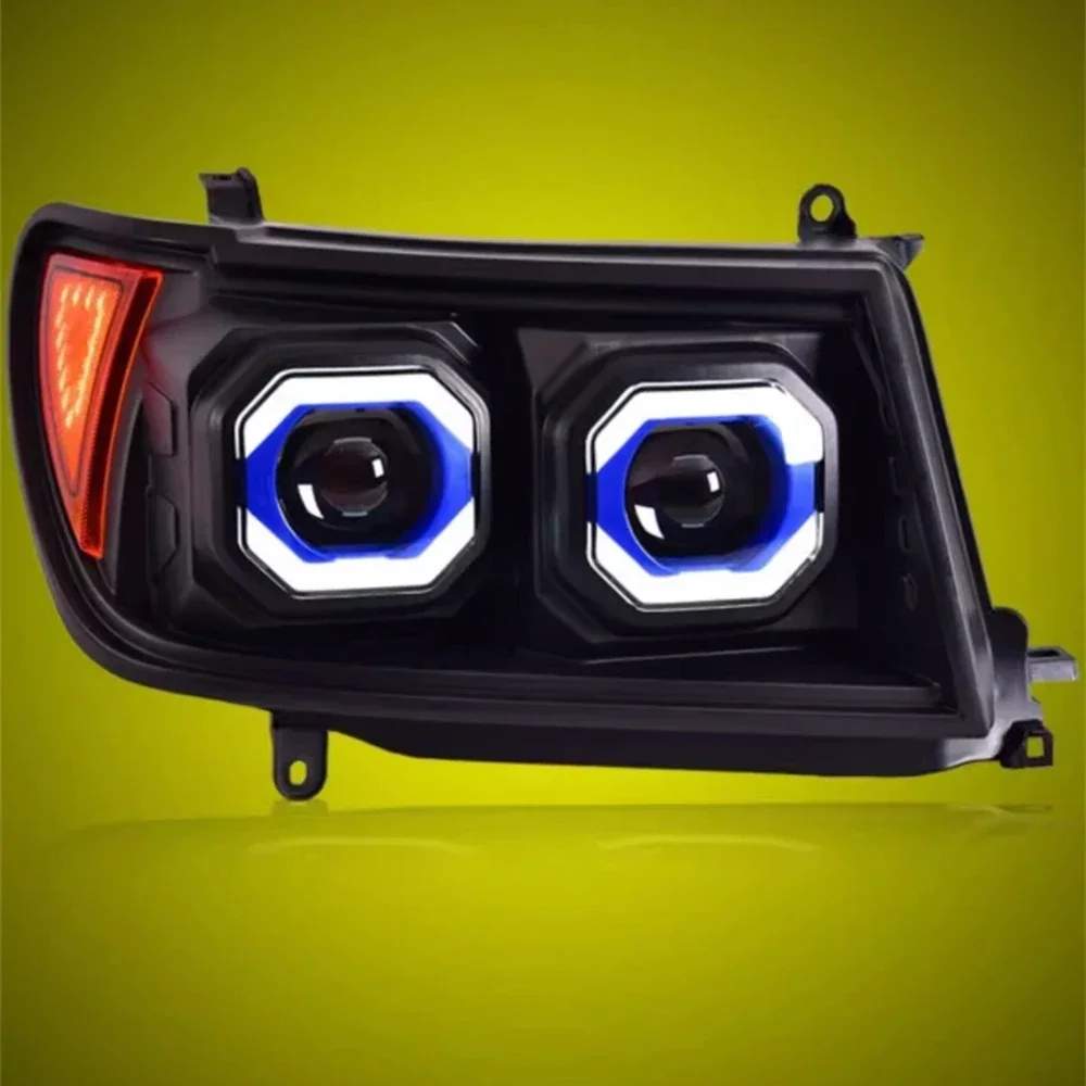 

Car led Front lamp Headlight assembly For TOYOTA LAND CRUISER LC100 4500 1997-2005 DRL Daytime Running Light Turn signal 2pcs