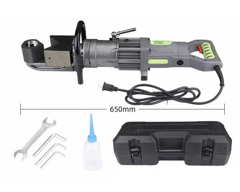 Four Cylinder Power Electric Hydraulic Angle Steel Bending Machine JP-60 Angle Iron Bender Copper Aluminum Flat Iron Bending