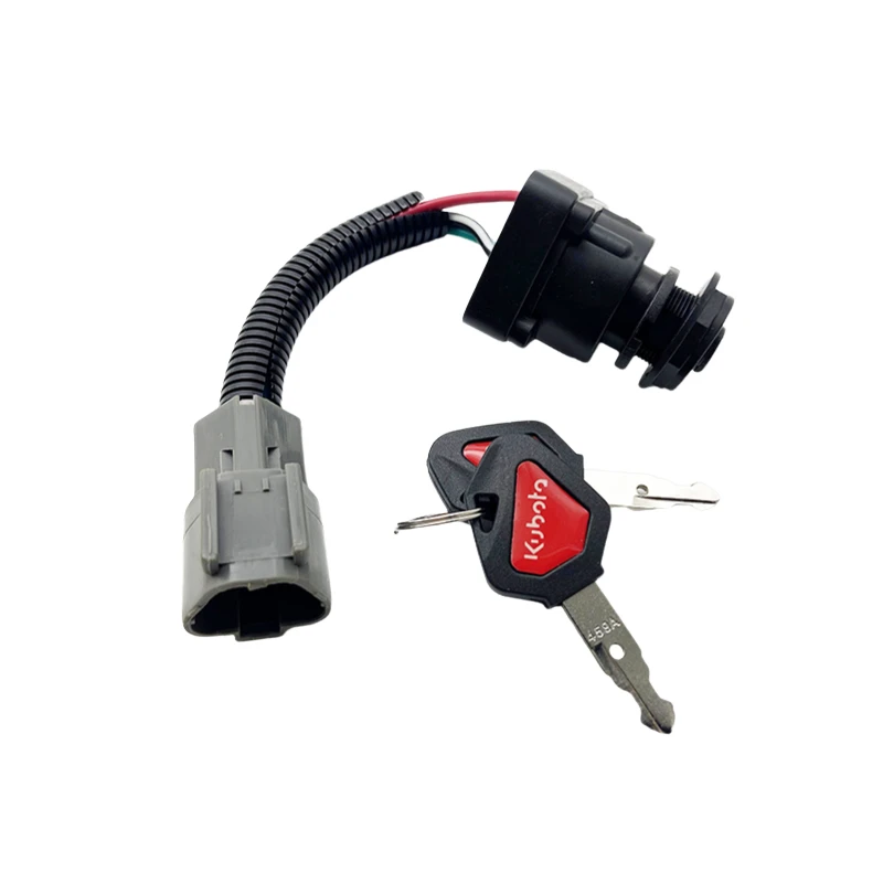 Rc411-53964 Excavator Part Hrc40-53960 Ignition Switch Short Line For Kubota Kx41 Kx71 Kx080 Kx91 Kx121 Kx161 U15 U25 U35 U45