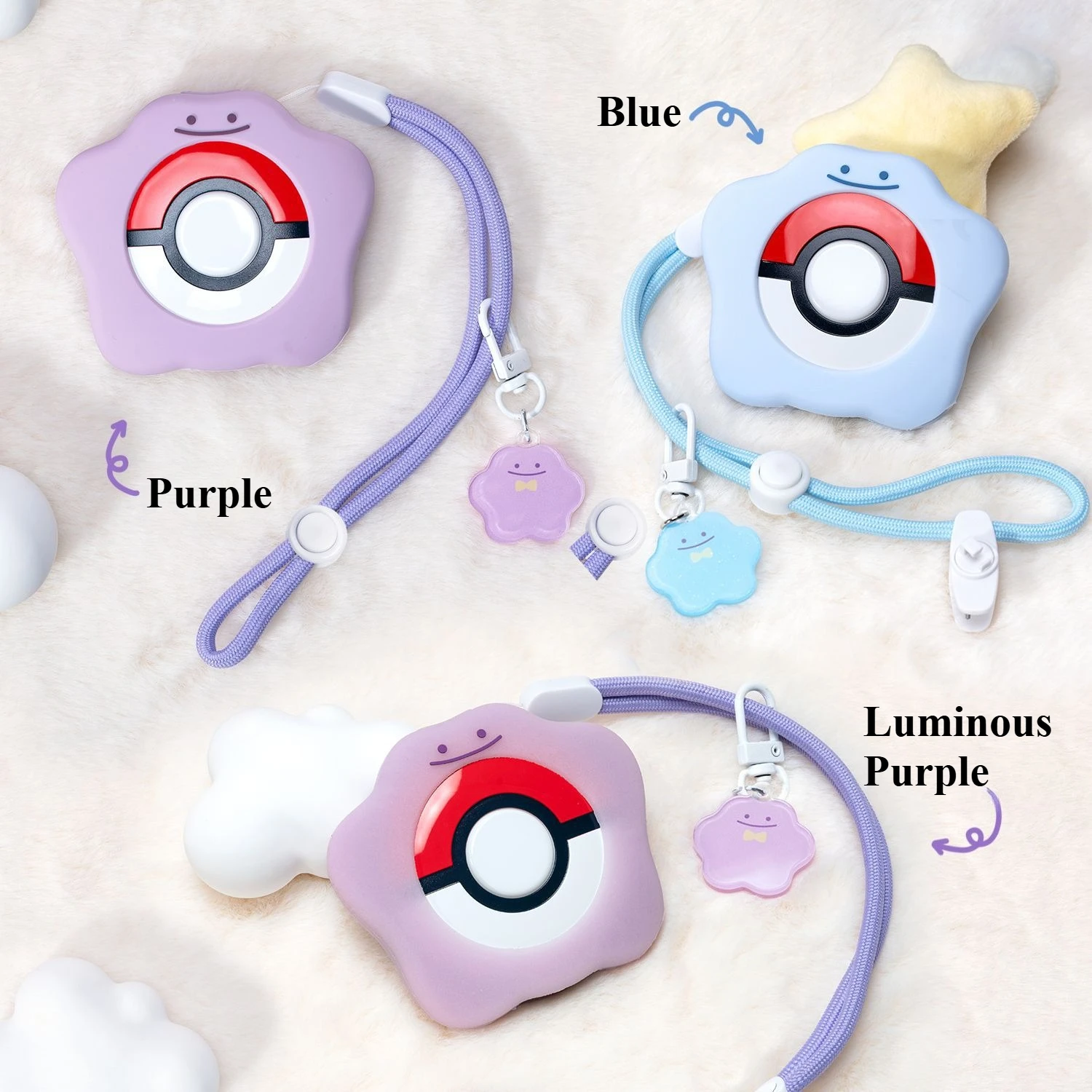 Bandai Pokemon GO Plus+ Silicone Protective Case Cover with Lanyard Clip Sticker for Pokeball Sleep Tracker Accessory Gift view 2