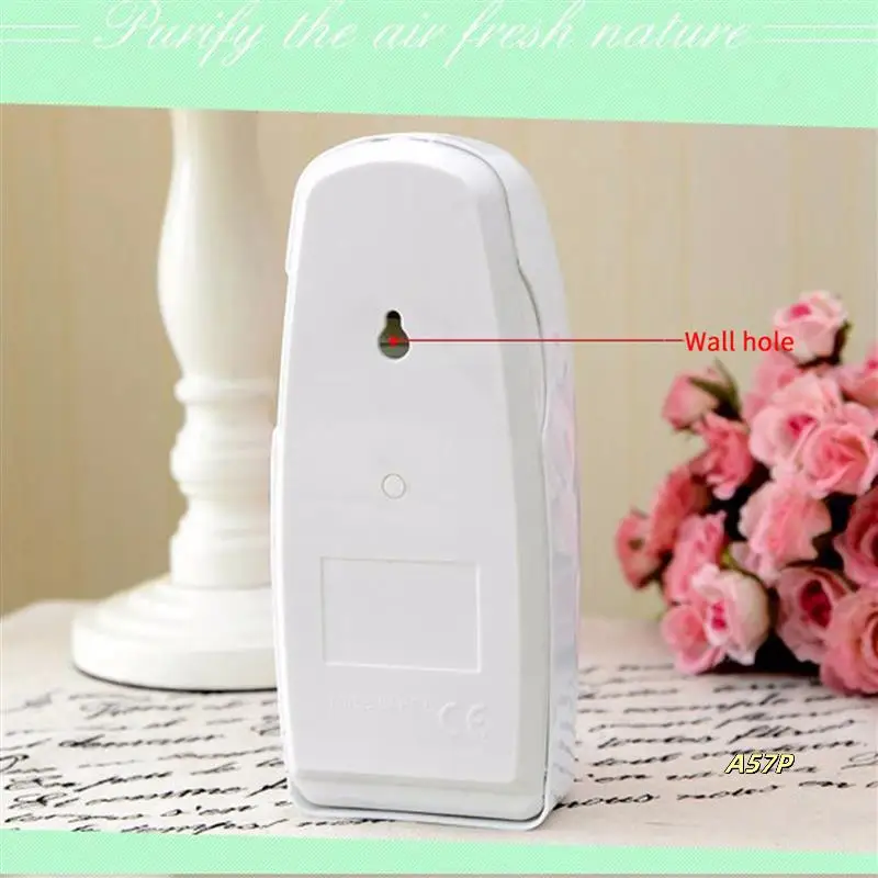 5X Automatic Perfume Dispenser Air Freshener Aerosol Fragrance Spray For 14Cm Height Fragrance Can (Not Including)