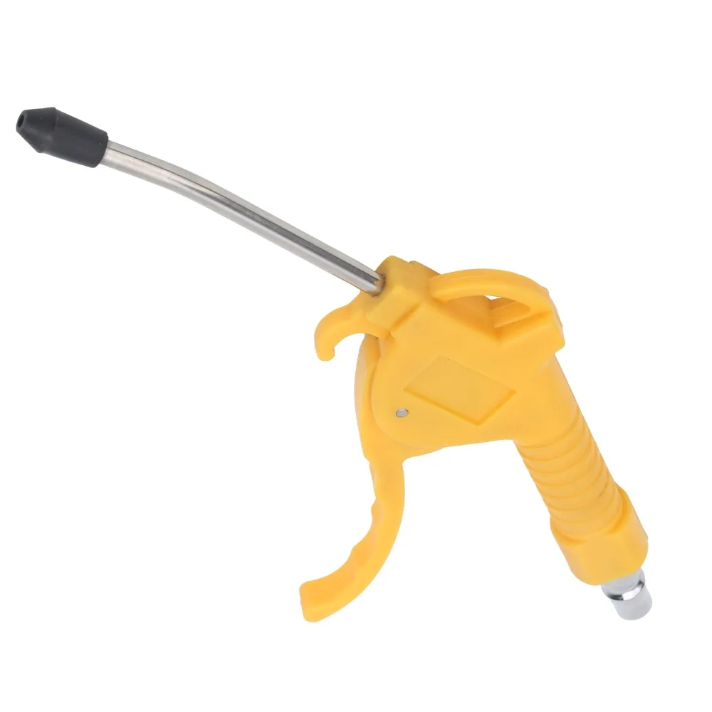 1/2PCS 1/4 inch NPT Pneumatic Dust Blowing Gun Pistol Grip Short Nozzle Dust Removing Gun High-Strength Stainless Air Plug