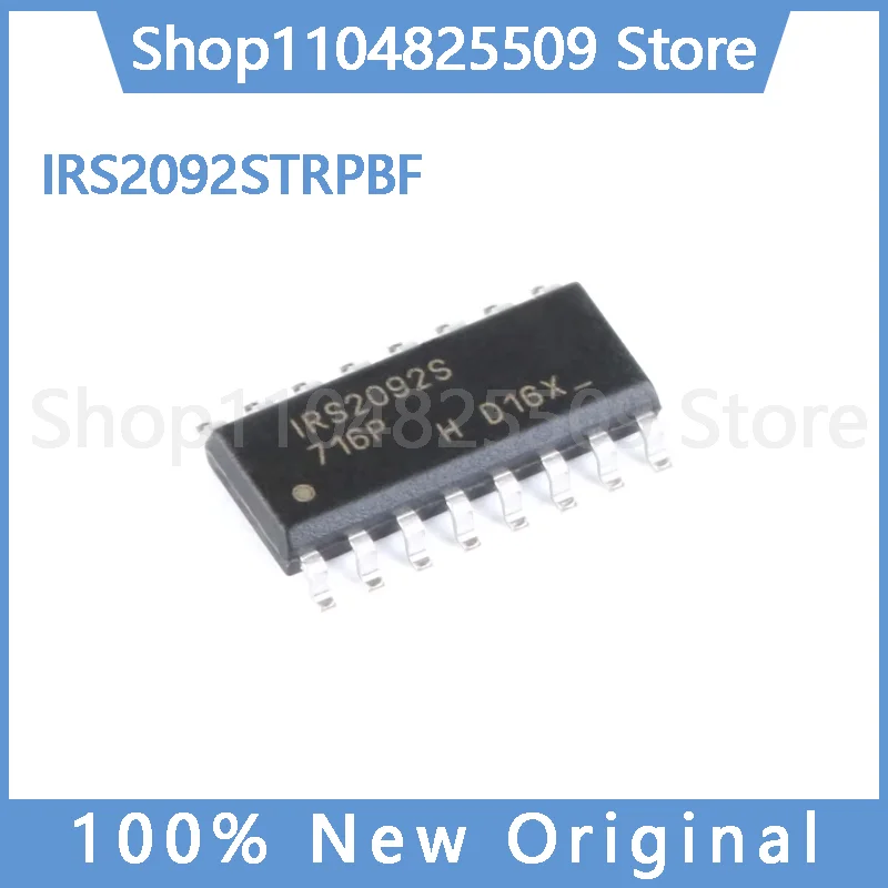 (5~30pcs) pcs 100% Original New IRS2092STRPBF — SOIC-16, High-Performance Class-D Audio Driver IC