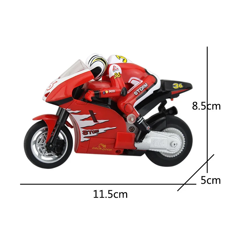 RC Motorcycle Electronic Remote Control Racing Car High Speed Electric Off-Road Car Rechargeable 2.4Ghz Stunt Motorbike For Boys