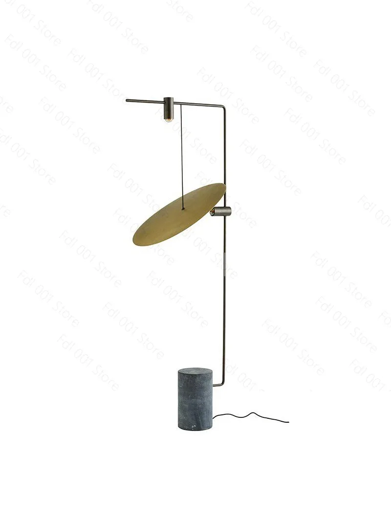 For Denmark 101cph Moon, retro Nordic Japanese-style living room model room decoration atmosphere simple floor lamp