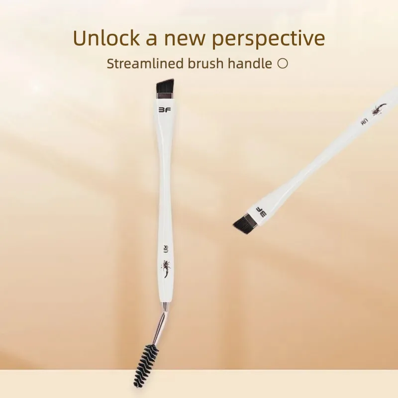 Brocha de maquillaje Xueyu, brocha de cejas de doble cabeza, brocha para cejas, brocha para rizar pestañas, delineador de ojos, brocha de maquillaje individual, herramientas de belleza