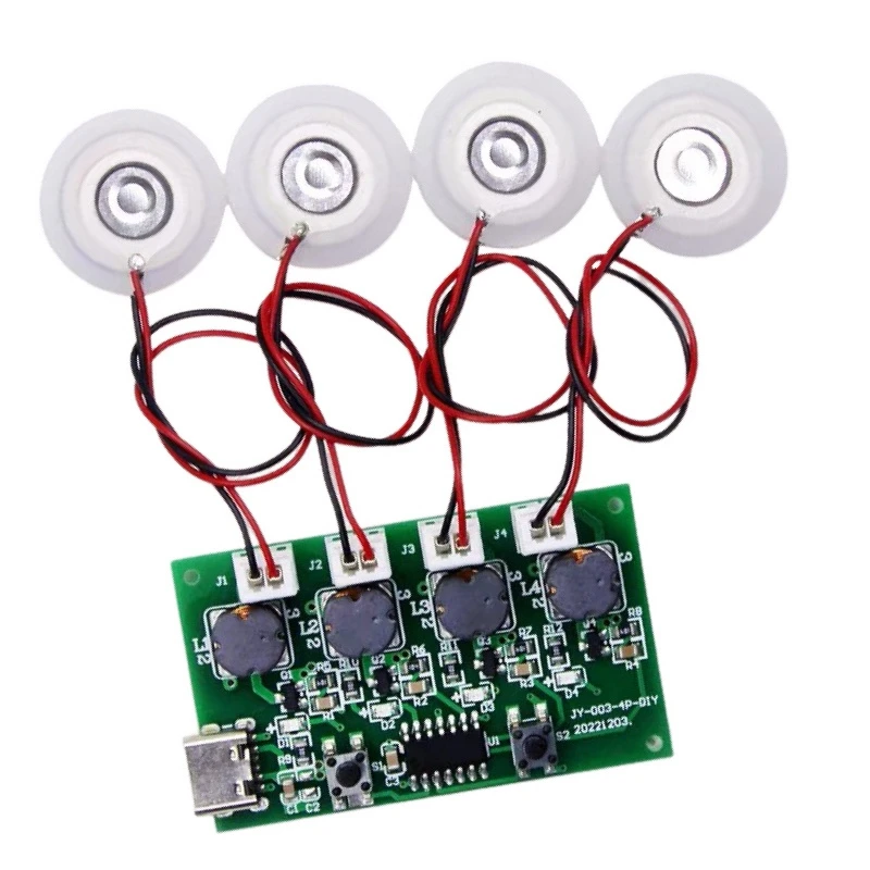 Four spray humidifier module DIY humidifier control board atomizer drive board four way ultrasonic drive board