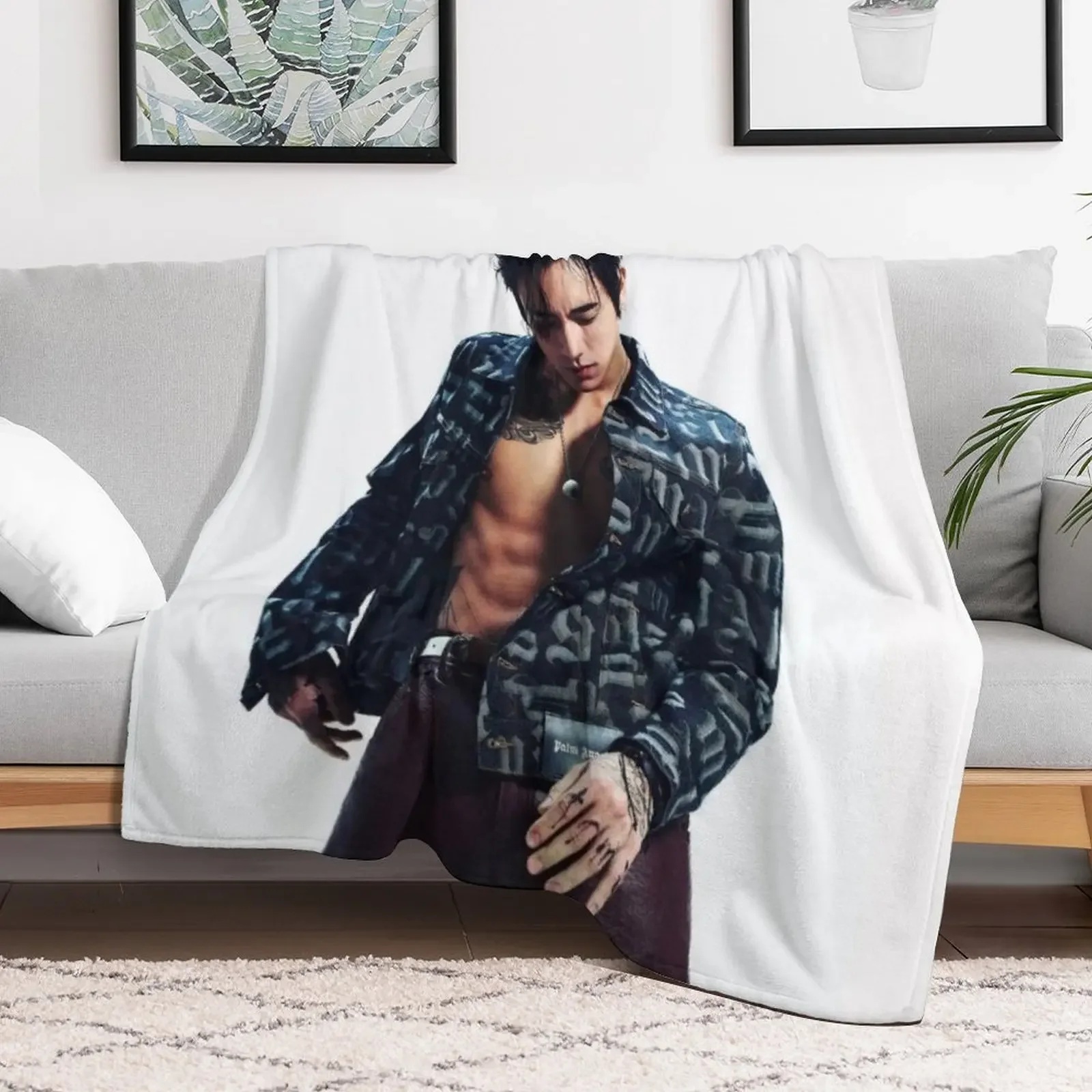 DPR IAN mito abs hot sexy beautiful poster kpop dream perfect regime Throw Blanket Flannels Luxury Thicken Blankets