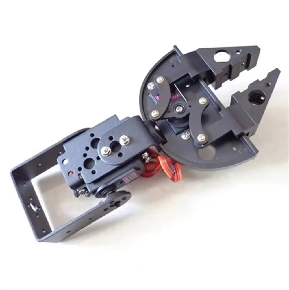 ใหม่หุ่นยนต์ CLAMP Gripper Servo Bracket Mount Mechanical Claw ARM Kit สําหรับของเล่น DIY สําหรับ Arduino ใช้งานร่วมกับ Mg996,Mg995, DS3218