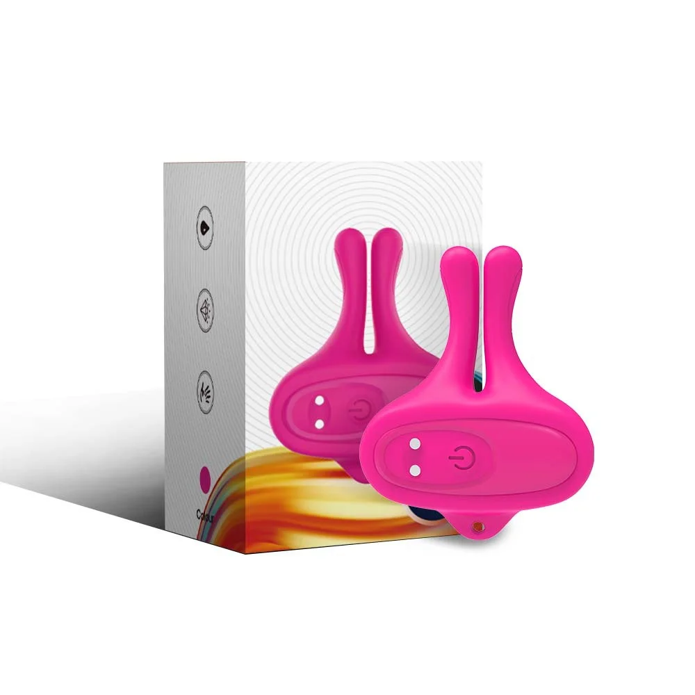 Vibrating Nipple Clamps Vibrator 9 Vibration Modes Magnetic Nipple Stimulation BDSM Adult Sex Toys for Women Couples Pleasure