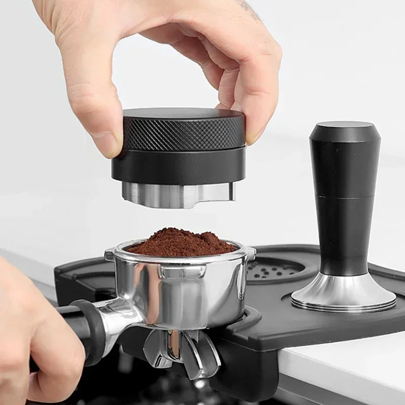 

51/53/58mm Gravity Coffee Tamper Height Adjustment Stainless Steel Espresso Distributor Tamper Coffee Appliance