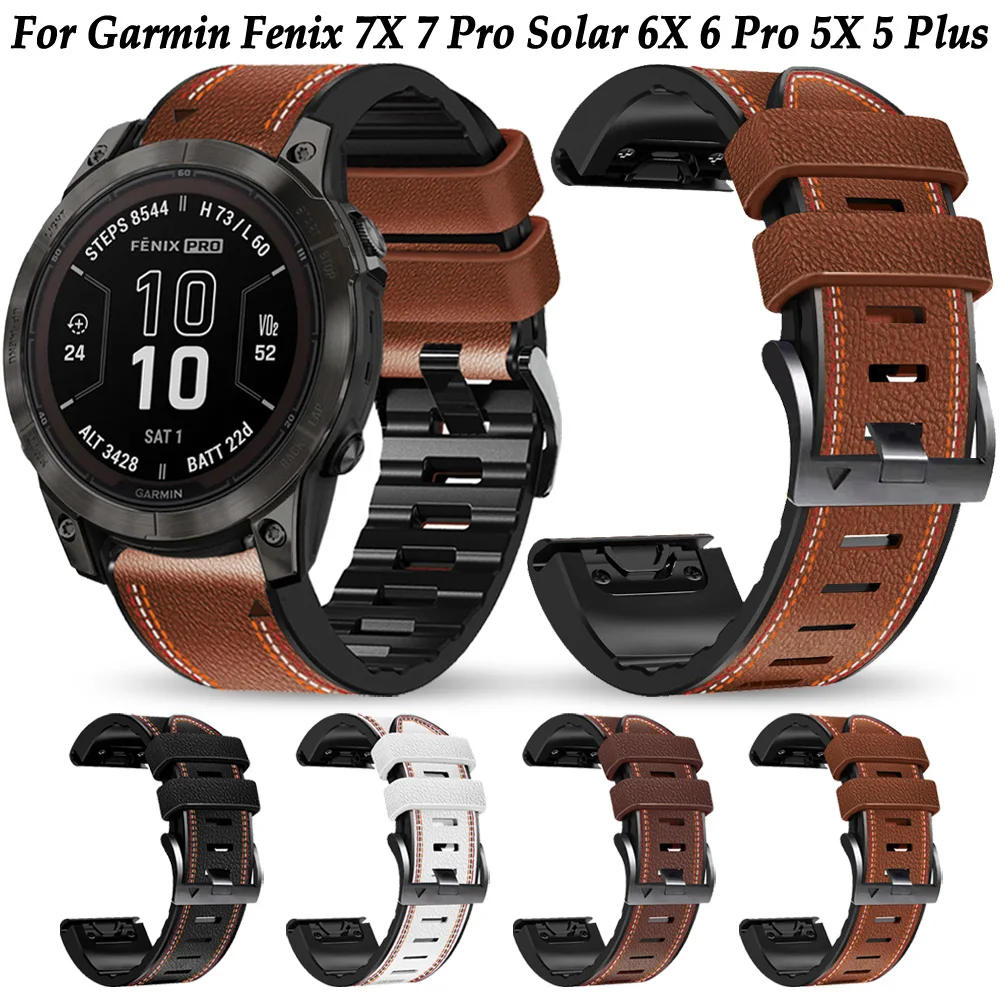 

Ремешок для наручных часов Garmin Fenix 7 7X 6 6X Pro 5 5X Plus Forerunner 945 955 965 Tactical x 7 Epix Pro 2, 26 мм 22 мм