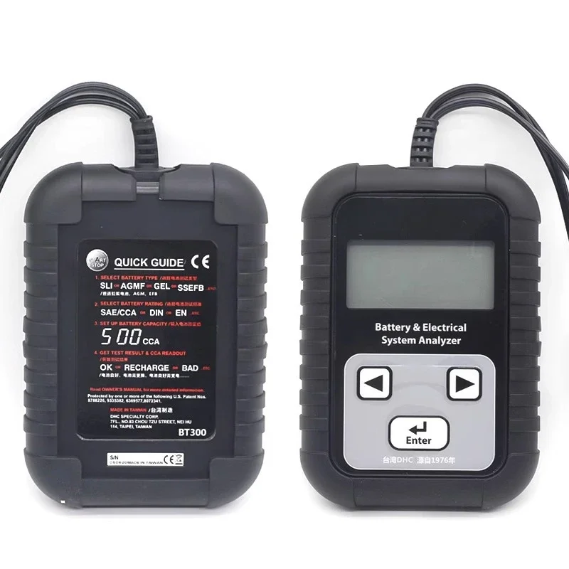 BT300 Battery Detection Analyzer Internal Resistance Life Battery Detector Digital High Definition Liquid Crystal Display