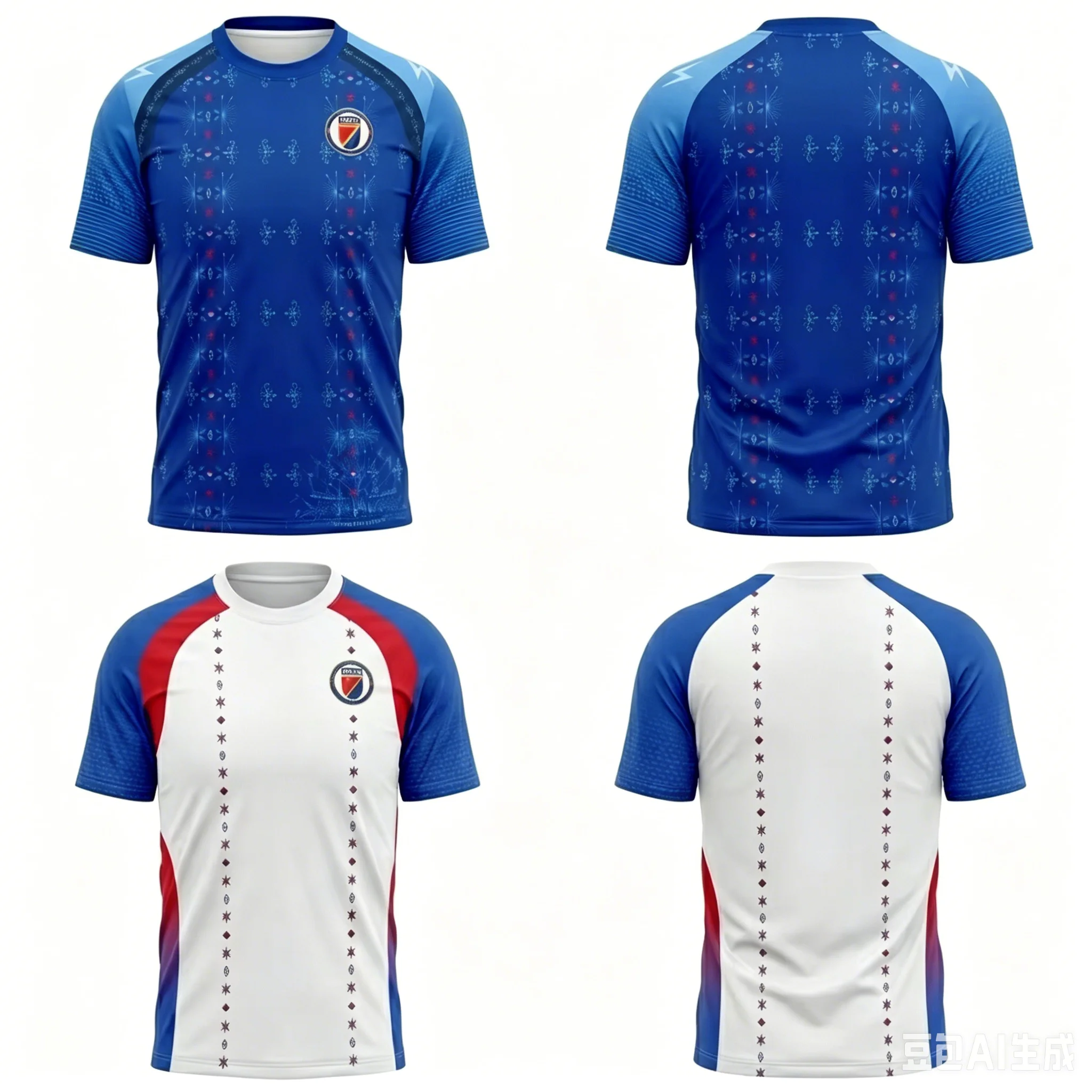 2026 Haiti Kurzarm-Shirt Team Kinder Atmungsaktive Sportbekleidung Trainings-T-Shirt Grafik-Tops – Detail 6