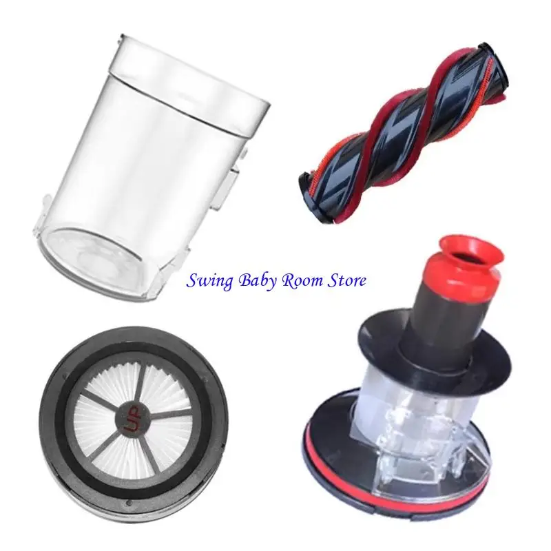 K1ADユニバーサル大容量ダストカップワイヤレス真空クリーナープラスチック構造ダストコンテナろ過システム