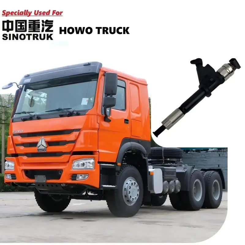 Specially Used For SINOTRUK HOWO Truck Original Quality D10 Engine Parts Fuel Injector Assembly VG1096080010 095000-8100