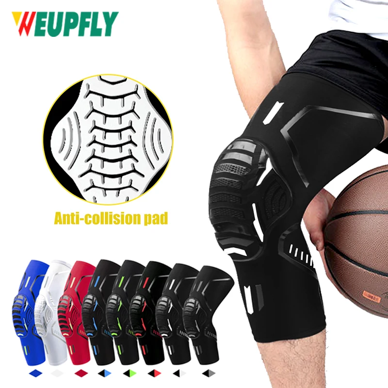 

1Pcs Sport Knee Pads Braces Compression Leg Knee Sleeve Anti-Collision Knee Pads for Basketball Volleyball Football Sports