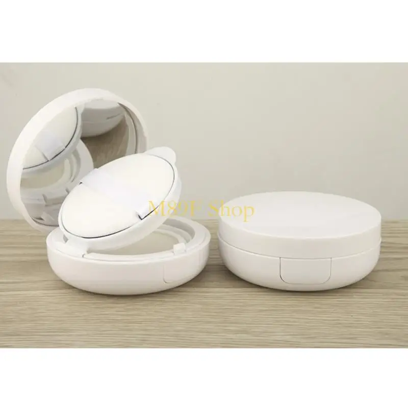 M89F Case Diy Lege Box draagbare spiegel voor Cream Cosmetische make -up case container met poeders sponzen