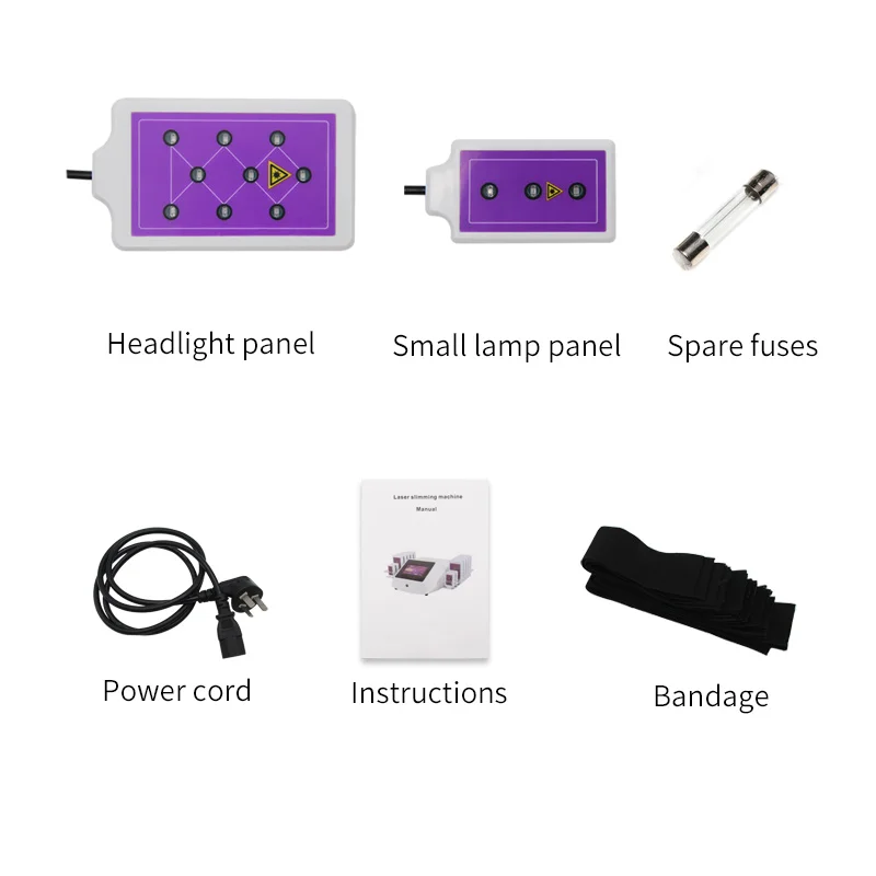 Lipo-Machine de combustion des graisses pour la perte de poids Linge, Lipo Laser14 Pads, Lifting de la peau raffermissant, Physiothérapie rouge, Équipement de beauté amincissant saillant