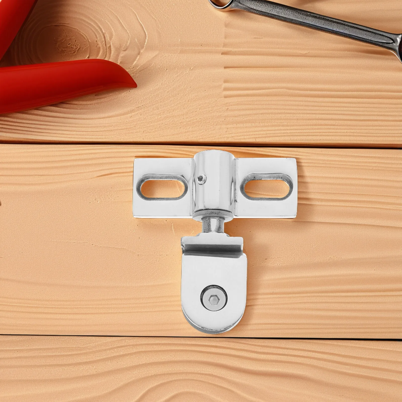 Shower Door Pivot Hinge Hinges Hardware Bathroom Glass Clip for Doors Latches Parts