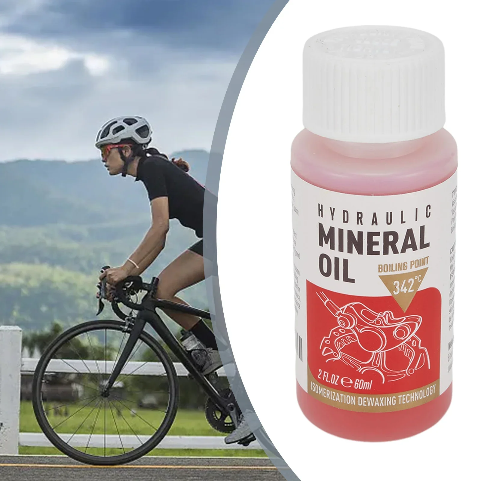 

EZMTB Bicycle Brake Fluid, Mineral Oil For, DOT Hydraulic Brake Fluid, Smooth Ride, AVI D Quick Coupling Oil Dish