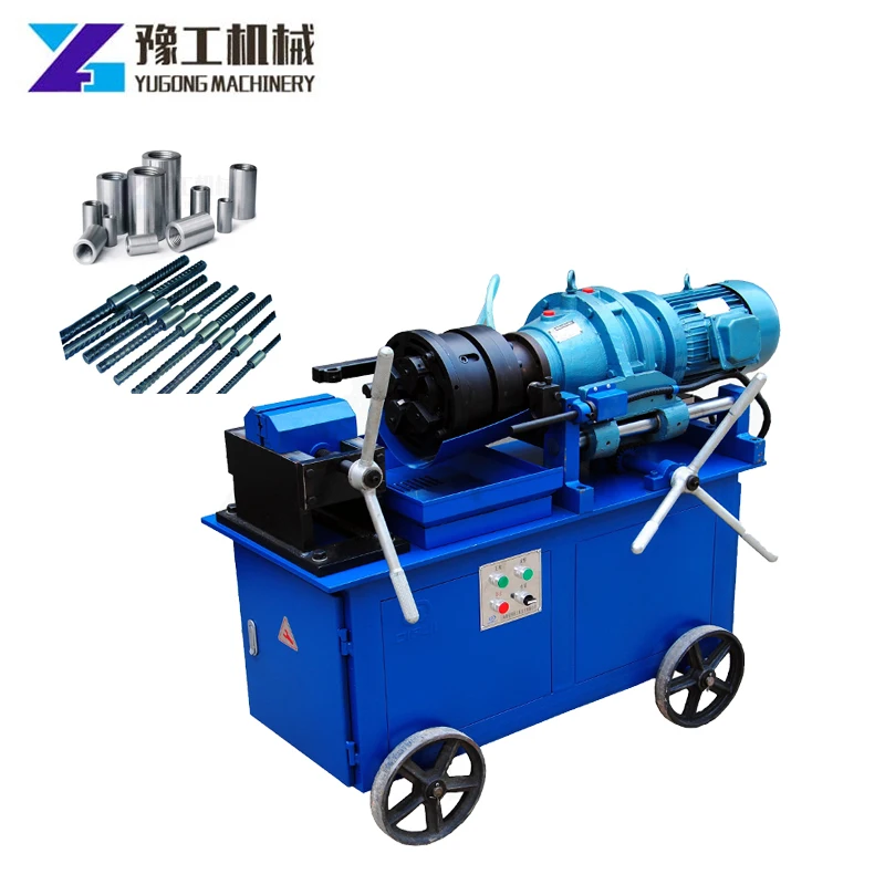 YUGONG Großhandel 380 V Rebar Thread Rolling Machine Rebar Parallel Thread Rolling Screw Making Machine