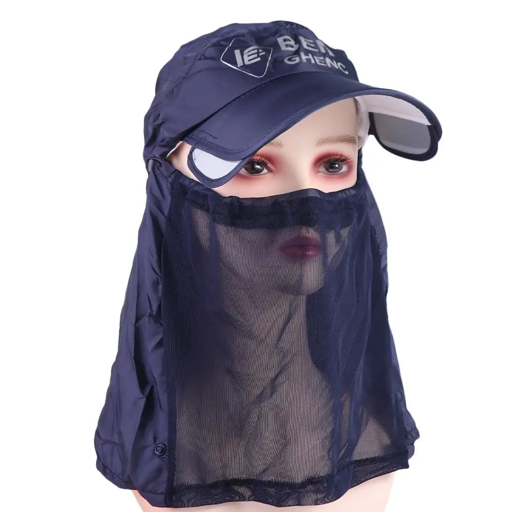 

Wide-brimmed Sun Protection Hat Breathable UV Protection Bucket Hat with Neck Cover With Neck Cover Lightweight Sun Hat