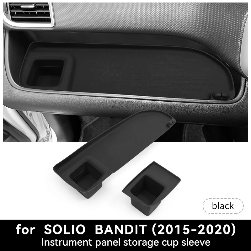 

For Suzuki Wagon R SOLIO BANDIT 2015-2020 Silicone Instrument Panel Storage Pad Silicone Adhesive Cup Cover Accessories Voiture
