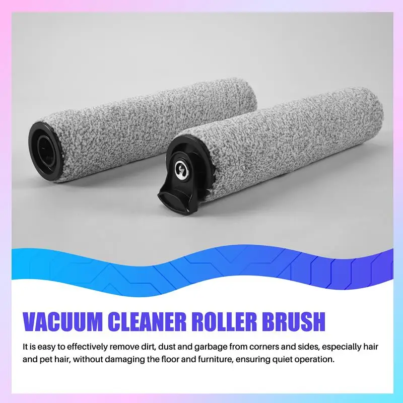 Мягкая роликовая щетка ABRG для TINECO Ifloor 3 Floor One S3, беспроводная мойка для влажной и сухой уборки пола, аксессуары для ручного пылесоса Мягкая роликовая щетка ABRG для TINECO Ifloor 3 Floor One S3, беспроводная мойка для влажной и сухой уборки пола, аксессуары для ручного пылесоса