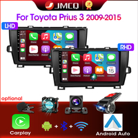 JMCQ 2Din Car Radio Multimedia Player For Toyota Prius 3 XW30 2009 - 2015 Android 12 GPS Navigation Stereo Head Unit Carplay
