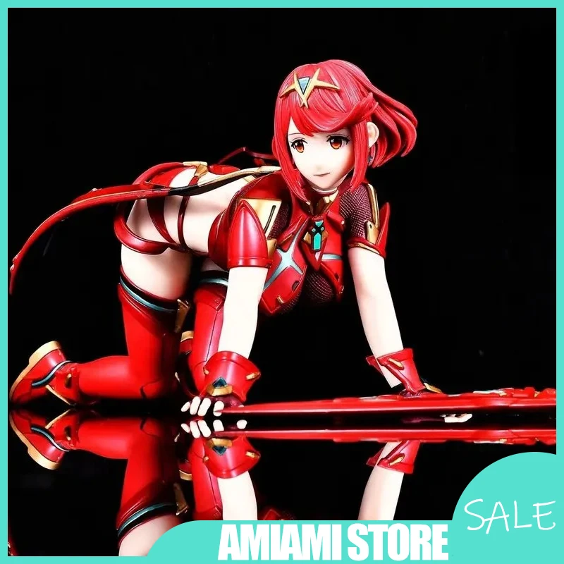15 سنتيمتر Xenoblade 2 Pyra Mythra المزدوج رئيس النحت أنيمي الشكل آلهة جمع نموذج هدية لمحبي شاشة لسطح المكتب تمثال اللعب