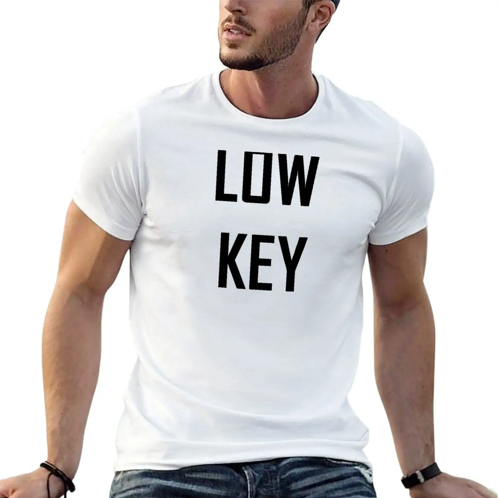 

Low Key T-Shirt cotton t shirts man 100% t shirt custom print t shirts for man cotton soft T-Shirt
