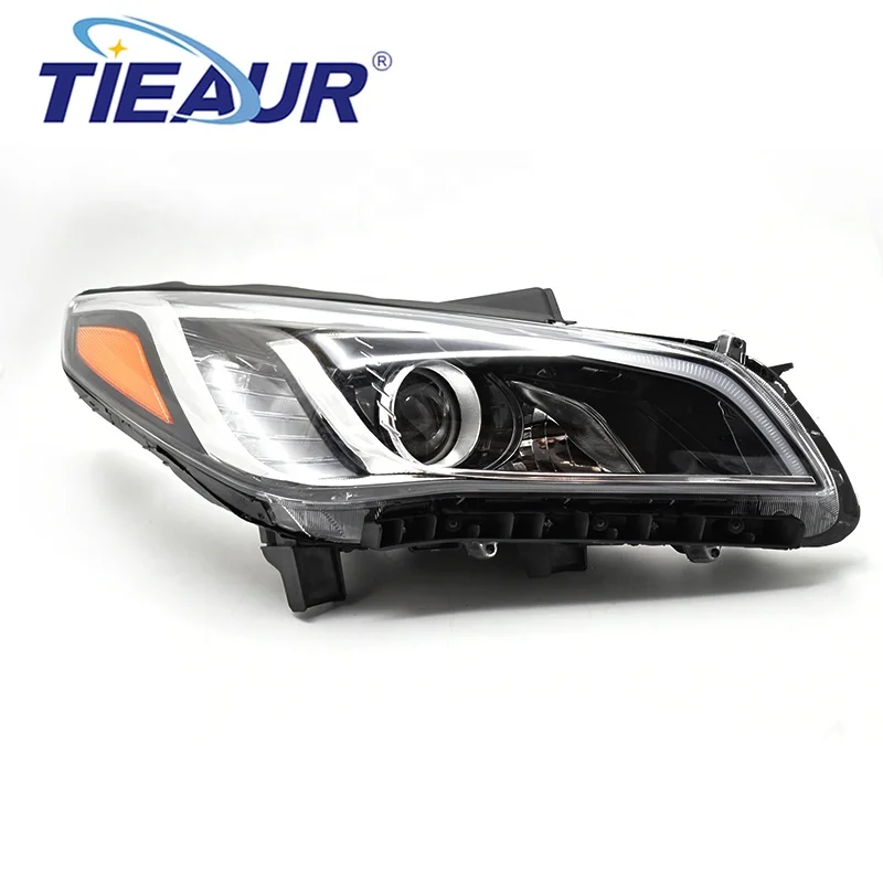 

KQX Seeking Business Partners Auto Parts Front Headlight Headlamp Lampshade for Sonataa 2016 Year with Yellow Angle