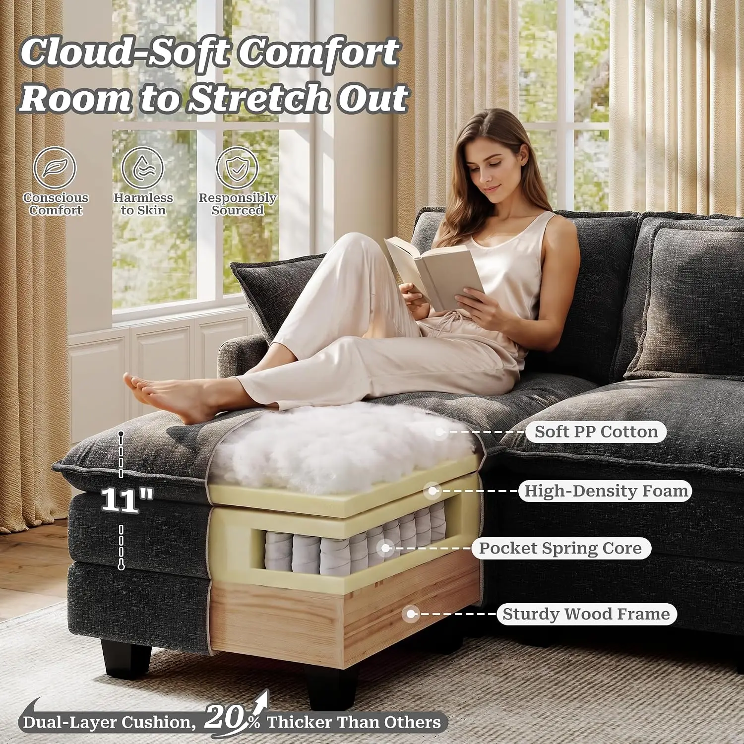 Thumbnail 3 - #16 Cheap Modular Sectional Sofas Worth Buying