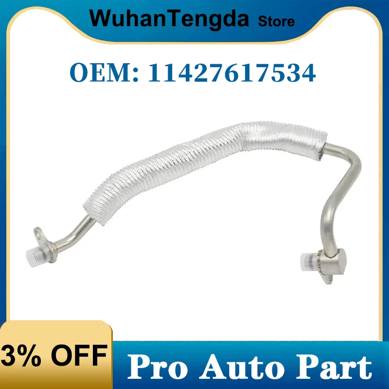 

11427617534 Cooling System Inlet Turbocharger Oil Hose for BMW F21 F30 F32