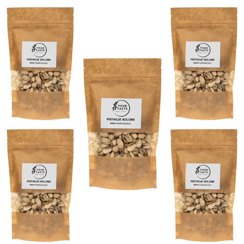 Your Taste Zestaw - 5x Pistacje solone 500g