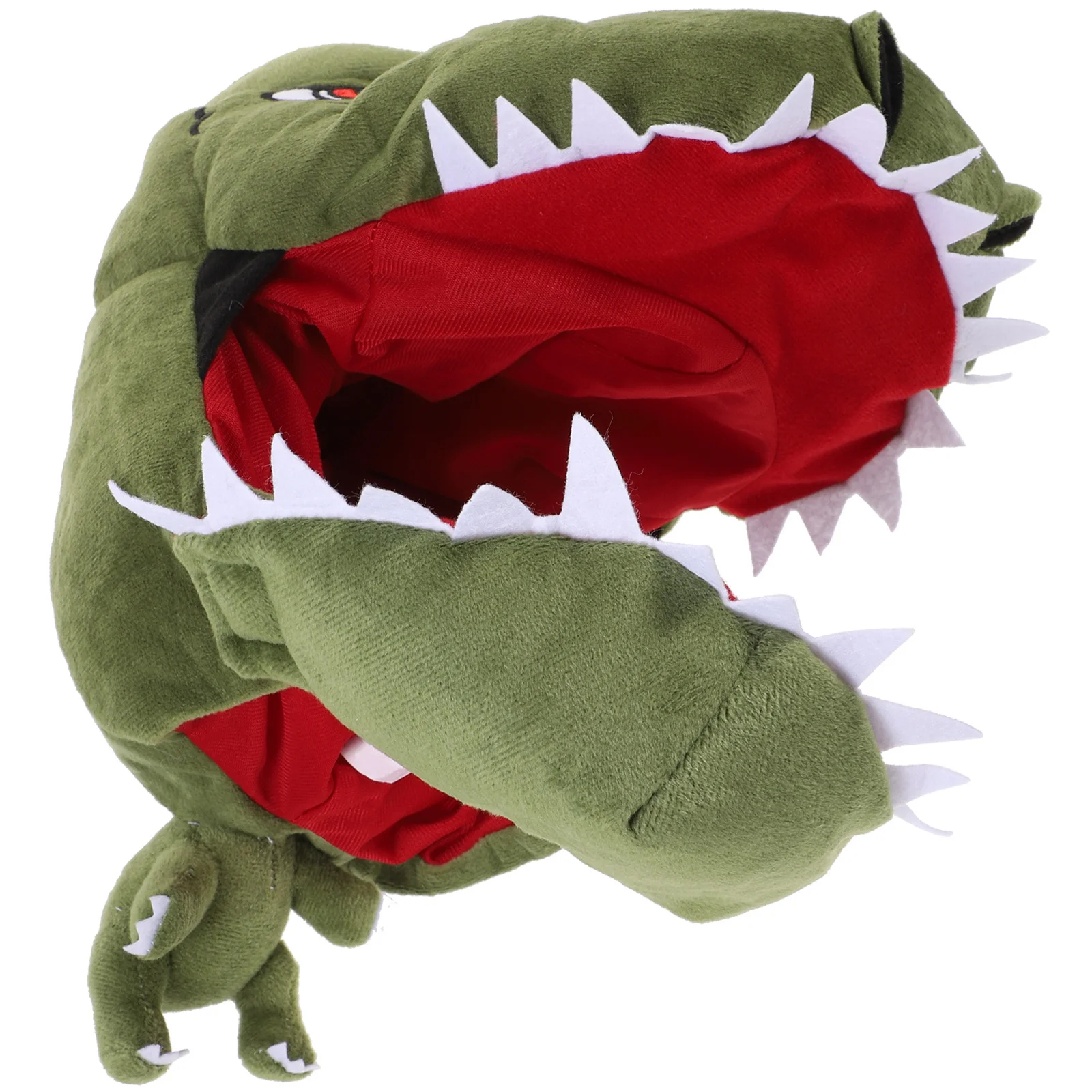 

1Pcs Dinosaur Shaped Hat for Masquerade Festival Cosplay Party Performance Carnival Music Event Dance Show Prop Green