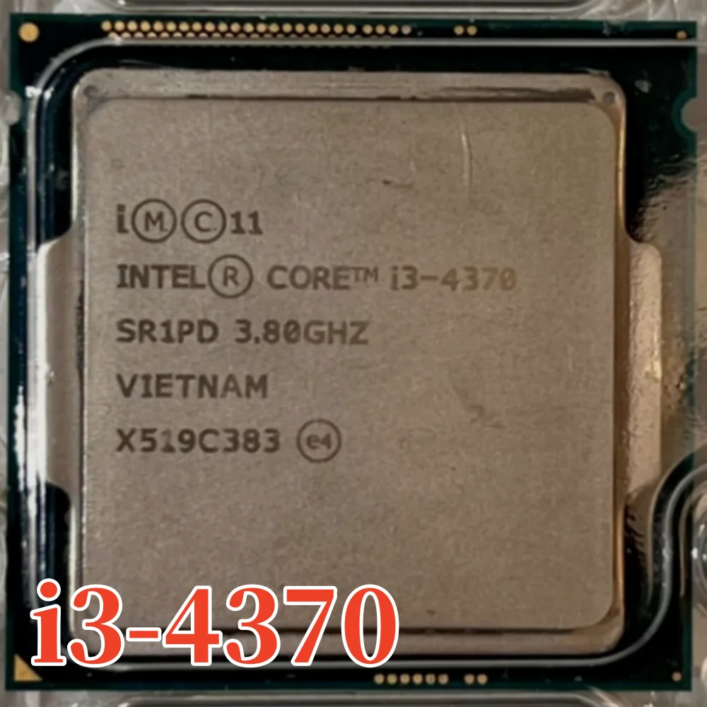 

Original Intel core i3-4370 SR1PD CPU 3.80GHz 4M LGA1150 i3 4370 dual core Desktop processor Free shipping