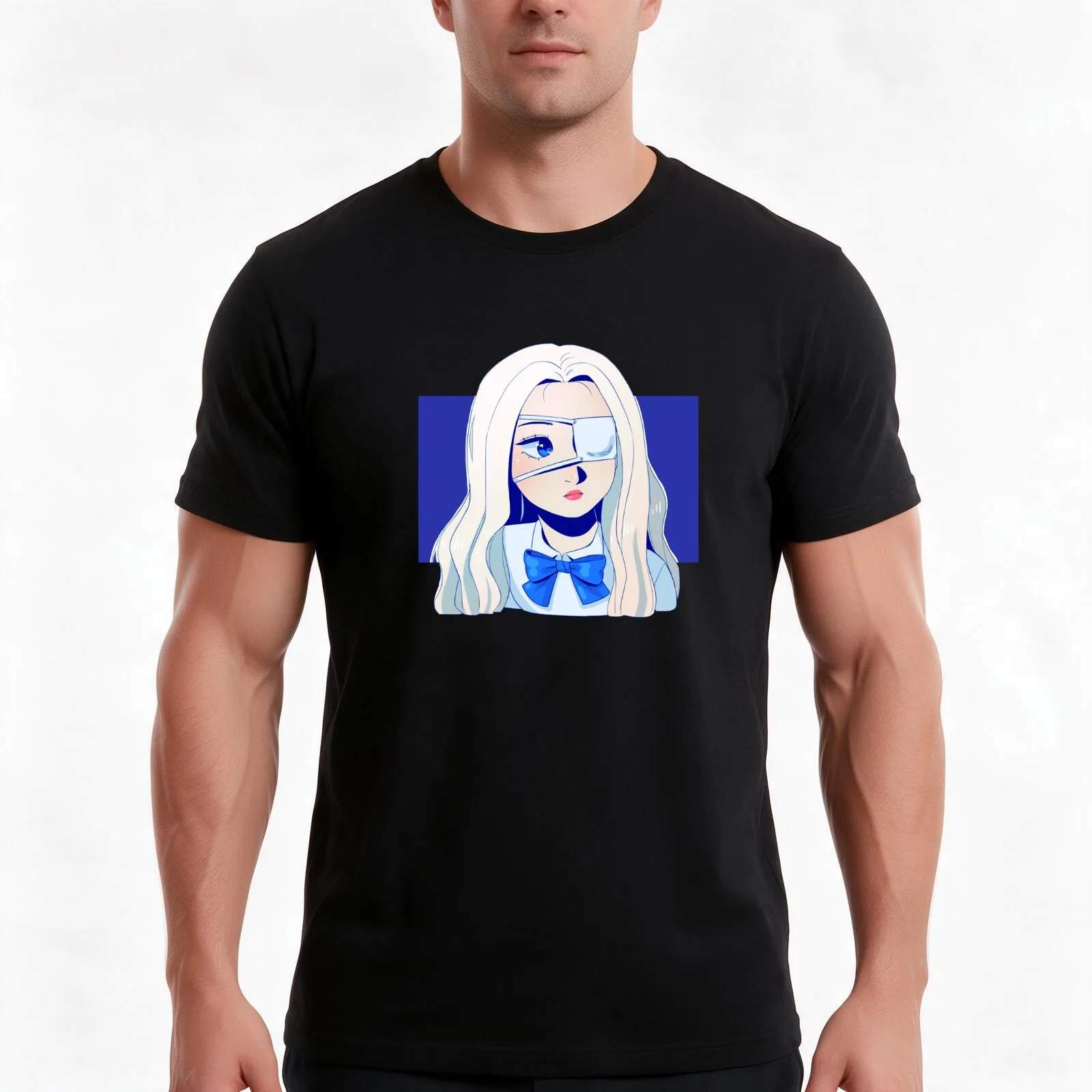 loona jinsoul T-Shirt, Summer Casual Cotton Tee, Oversized Streetwear Tops, Vintage Graphic Print, Loose Fit Short Sleeve