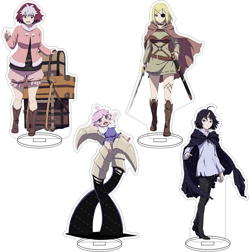 Figurine Anime 16CM Clevatess : Le Roi Démon et le Bébé, le Héros Cadavre Luna Alicia Cos, Support en Acrylique, Ornements, Cadeaux
