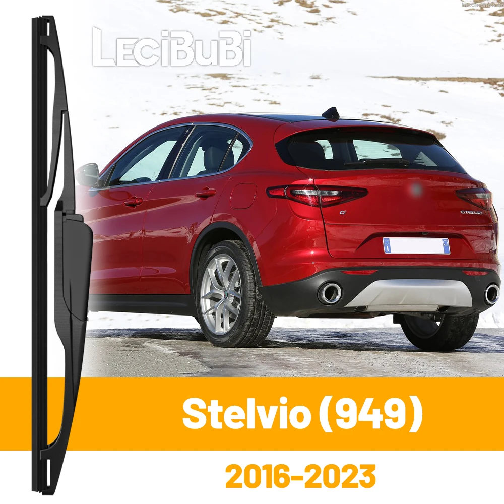 Für Alfa Romeo Stelvio 2016–2023 2017 2018 2021 2022, Heckscheibe, Scheibenwischerblatt, Heckklappe, Fensterwischer, Zubehör