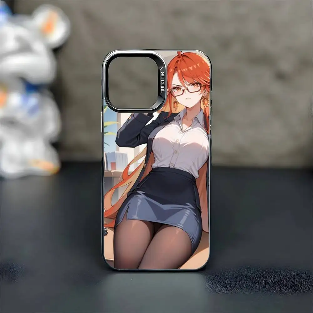 เคสโทรศัพท์ Game L-Limbus สำหรับ iPhone17,16,15,14,13,12,11 Plus,Pro Max สีดำด้าน ป้องกันการกระแทก