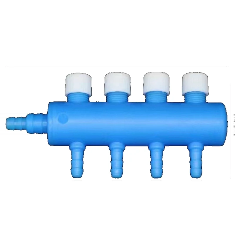 عملي حوض السمك مضخة هواء صمام التحكم في التدفق الموزع خرطوم الفاصل خزان الأسماك مضخة الملحقات انقسام تدفق الأكسجين أنبوب