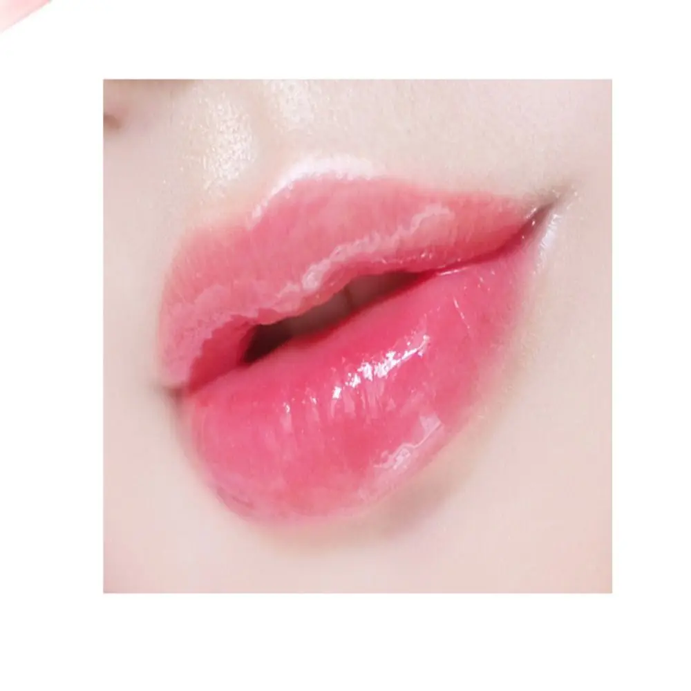 

Non-stick Cup Temperature Color Changing Lip Blam Transparent Edible Gold Foil Jelly Flower Lipstick Long Lasting Crystal