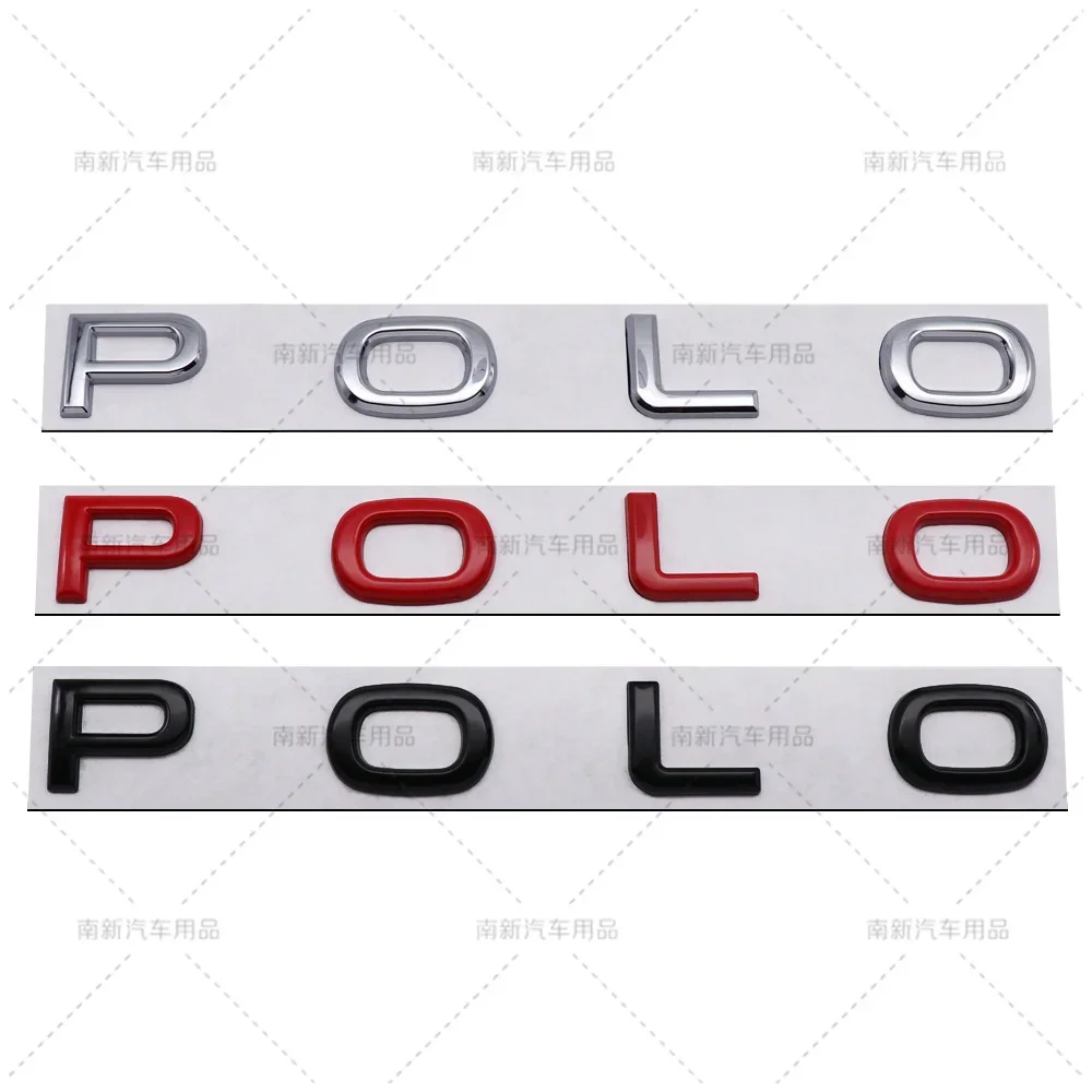 For VW Volkswagen Jetta MK5 Golf 3D Metal Rear Trunk Sticker Car Styling Auto Body Side Fender Badge For Volkswagen VW Polo Lett - view 2