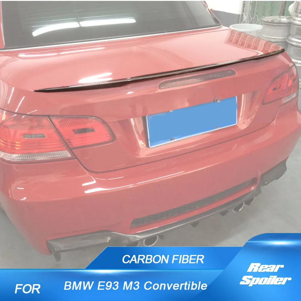 

Car Rear Spoiler for BMW E93 M3 Convertible 2007-2013 Carbon Fiber Rear Trunk Spoiler Wing